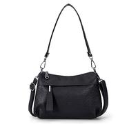 HUA ANGEL Tendance Sac à Main Pour Femme En Cuir Souple Lavé Avec Multi-Poches Antivol Petit Sac à BandoulièRe Sacoche Femme En Cuir Pour Voyage Travail SoiréE Quotidien