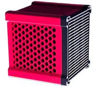 HUAANYA Pure Cube Filtre à charbon pour aquariums d'eau douce, eau salée recyclable, charbon absorbant