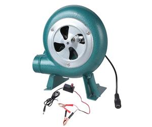 HUAANYA Souffleur 12 V avec réglage de la vitesse - Ventilateur utilitaire robuste pour feux de camp et travaux de forge