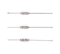 HUABAN 10 Pièces Fusible thermique de la température du métal RY105 105 ℃ 10A 250V