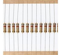 HUABAN 100 Pièces 1 Watts 1W 0R82 0.82 Ohm 5% Résistance à couche de carbone