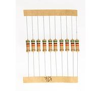 HUABAN 100 Pièces 1 Watts 1W 51K Ohm 5% Résistance à couche de carbone