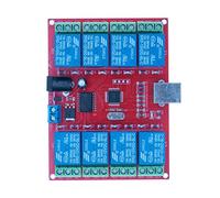 HUABAN 12 V 8 canaux USB Relais Module de Contrôle d'Ordinateur Commutateur Lecteur Gratuit pour Smart Controller
