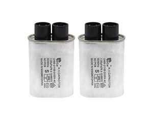 HUABAN 2 pièces 1.0 uF Terminal 4.8mm Condensateur haute tension micro-ondes CH85 2100V AC 10/85/21 50/60Hz