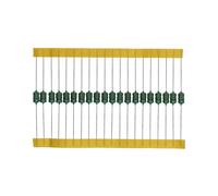 HUABAN 20 pièces 0510 471K 470uH 1W 10% Inductances fixes à bornes axiales emballage en bande code couleur 4 bandes