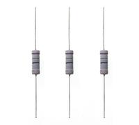 HUABAN 20 Pièces 3W 3 Watts 15R 15 Ohm 5% Résistance à couche d'oxyde métallique