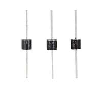 HUABAN 20 pièces 6A05 Diode de redressement 6A 50V R-6 Axial 6 Amp 50 Volt