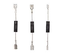 HUABAN 3 pièces 2CLS01 (TS01) Diodes redresseurs haute tension à double cathode pour four à micro-ondes (remplacer pour HV-6X2P1 2X062H)