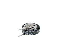 HUABAN 3 Pièces 5.5V 0.47F 11.5x16.5mm V Type Pins Button Ultracapacitor Super Capacitor 5.5 Volt 0.47 Farad
