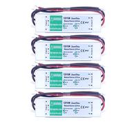 HUABAN 4 Pièce AC to DC 12V 0.83A 10W Étanche IP67 Alliage D'aluminium Basse Tension LED Bande Lumières Commutation Alimentation Convertisseur Transformateur Adaptateur