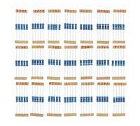 HUABAN 5 pièces * 21 valeurs 1W 1 Watts 100 120 150 180 200 220 240 270 300 330 360 390 430 470 510 560 620 680 750 820 910 Ohm 1% Résistance à film métallique