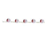 HUABAN 50 Pièces 100V 10UF 6.3x8mm Condensateur Électrolytique Solide en Aluminium à Polymère Conducteur 100 Volt 10 UF