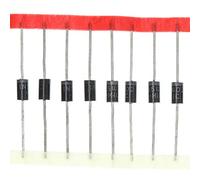 HUABAN 50 pièces 1N5402 Diode de redressement 3A 200V DO-201AD (DO-27) Axial 5402 3 Amp 200 volts
