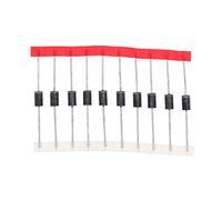 HUABAN 50 pièces 1N5408 Diode de redressement 3A 1000 V DO-201AD (DO-27) Axial 5408 3 Amp 1000 Volt