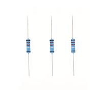 HUABAN 50 Pièces 2 Watts 2W 0R22 0.22 Ohm 1% La résistance=Taille