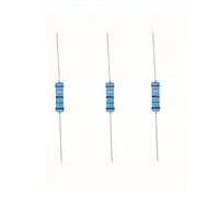 HUABAN 50 Pièces 2 Watts 2W 0R5 0.5 Ohm 1% La résistance=Taille