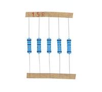 HUABAN 50 Pièces 2 Watts 2W 15R 15 Ohm 1% Résistance à film métallique