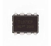HUABAN Lot de 10 amplificateurs opérationnels TL071CP TL071 DIP-8 à faible bruit