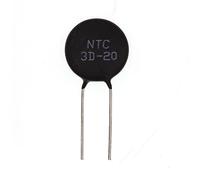 HUABAN Lot de 10 thermistance NTC 3D-20 3 Ohm MF72 à coefficient de température négatif 20 %