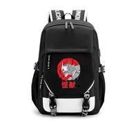 Huacaiyu Anime Kaiju No.8 Sac à Dos Imprimé Cartable Sac à Dos pour Ordinateur Portable Cosplay Kafka Soshiro Mina Sacs à Dos de Grande Capacité Noir