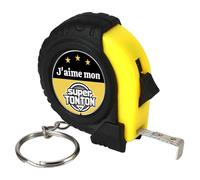 Huaceary Cadeau Tonton Noel Cadeau pour Tonton Anniversaire Drole Humour Original Idee Cadeaux Tontons Nièce Saint Valentin Merci Amour Cadeaux Homme Original Utile Tontons Porte Cle Metre Ruban