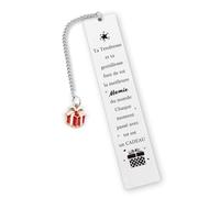Huaceary Marque Page Cadeau Mamie Original Bonne Fete Mamie Cadeau pour Mamies St Valentin Femme Cadeaux Noel Grand Mere Marque Page Original Femme Fête des Mères Cadeaux Fete des Grand Meres