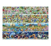 HUADADA Puzzle 1000 pièces Puzzle 1000 pièces Adulte Classique Puzzles Cadeau Toutes les choses ont des fantômes