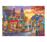 HUADADA Puzzle 1000 Pièces Puzzle 1000 Pièces Adultes - Route Néon Classique Puzzles Cadeau