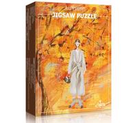 HUADADA Puzzle 500 pièces, Puzzle classique 500 pièces pour adultes, puzzle familial interactif, cadeau d'automne