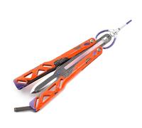 Huadafun Apex Legends Octane Heirloom Butterfly Knife Model 9.4 "Décoration de Bureau à Collectionner en Alliage Zinc pour Les Fans de Jeux et Le collecteur d'armes à Jouets