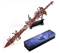 Huadafun Elden Ring Blasphemous Blade Réplique 30 cm Épée en Métal avec Support, Objet de Collection Gaming Décoration de Bureau et Cadeau pour Fans et Collectionneurs