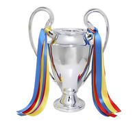 Huadafun Trophée des Champions de Football Européen - Réplica Big Ears Cadeau pour Fans et Collectionneurs, Décoration Souvenir de Bureau ou Vitrine,44cm