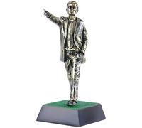 Huadafun Trophée du Meilleur Entraîneur de Football Mourinho Statuette - Coupe en Résine pour Maîtres Tactiques et Chefs d'Équipe, Cadeau Personnalisé pour Fans de Football