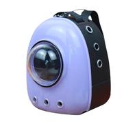 HuadaXtai 1/12 Capsule spatiale Mini maison Décoration Hobby Life Scene Props Mini chats Sac à dos de transport pour garçons enfants filles tout-petits 3+, Violet