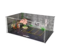 HuadaXtai 1/64 à échelle du modèle de voiture Parking Scene Mini Automobile Modèle Garage fond de véhicule Scène de la scène pour les objets de collection, avec Couverture de Poussière