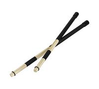 HuadaXtai 2 Pièces Batterie Jazz Accessoires Instruments Musique Percussion Bois Érable Étui Résistant Manche Antidérapant Adapté Orchestres Ateliers