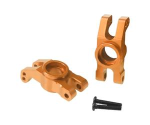 HuadaXtai 2 Pièces Roue Arrière pour Voiture RC 1/14 Axe Arrière Métal Accessoires Amélioration Montage Facile Conçu pour Camion Court Adapté Aux Loisirs DIY, or