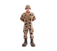 HuadaXtai 2x Figurine Miniature de Mini Personnes, Accessoire de Photographie, Objets de Collection, Ornement de Bureau, Artisanat Peint à La Main, Modèle de