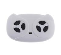HuadaXtai 2x Housse de Pouf Ottoman En Jacquard Extensible, Petit Repose-pieds, Housse de Tabouret, Blanc