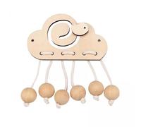 HuadaXtai 2x Jeux de Société En Bois, Jouets D'éducation Précoce, Accessoires de Bricolage, Outils Pédagogiques, Planches D'activités Sensorielles pour La Mater