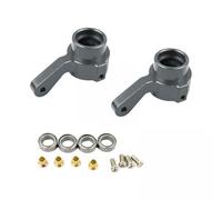 HuadaXtai 2x Support de Moyeu de Direction D'essieu avant de Voiture RC pour Pièces de Mise à Niveau de Voiture sur RC à échelle WPL /16