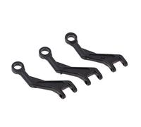 HuadaXtai 3 Pièces Main Blade Grips pour Hélicoptère RC Clips de Principale Support de Accessoires en Plastique Facile à Installer Compatible Wltoys