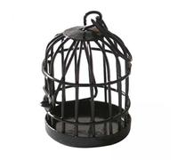 HuadaXtai 4X 1:12 Dollhouse Mini Metal Birdcage Simulation Living Room Furniture Scenery