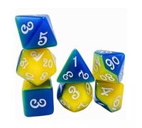 HuadaXtai 4x 7 Pièces Jeu de Dés, Jeu de Dés, Jouets de Divertissement Aides Pédagogiques de Comptage de Mathématiques Jouets D'Enseignement de Mathématiques Dé