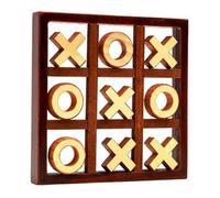 HuadaXtai 4x Traditionnel Toe Fun Jeu XO Échecs Jouets