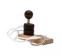 HuadaXtai 6x Jeu de avec Serrure En Bois, Puzzle à Boucle de Corde à Enfiler, pour Voyage