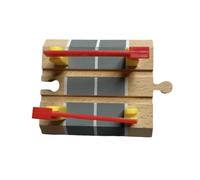 HuadaXtai Accessoires pour Train Miniature En Bois - Jeu éducatif de Construction et de Motricité Fine pour Enfants et Tout-petits - Idée Cadeau pour La Saint-V, Passage à niveau