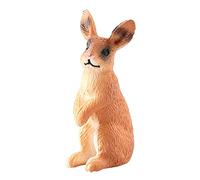 HuadaXtai Animal Figurine Toy Animaux Figurine Décorative Jouet Enfant Plastique Accessoire d'Enseignement Développement Créatif Adapté à la Salle de Jeu Effet, Brun Debout