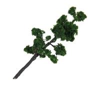 HuadaXtai Arbre Miniature, Décor de Parc Ferroviaire, échelle OO, Vert Foncé, échelle 1:75