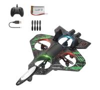 HuadaXtai Avion RC En Mousse à Voilure Fixe, Planeur RC Antichute, Cadeau à Faire Voler, Vert